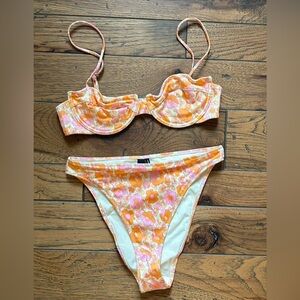 TRIANGL bikini set. Never worn. New with the tags. Size small and xs.
